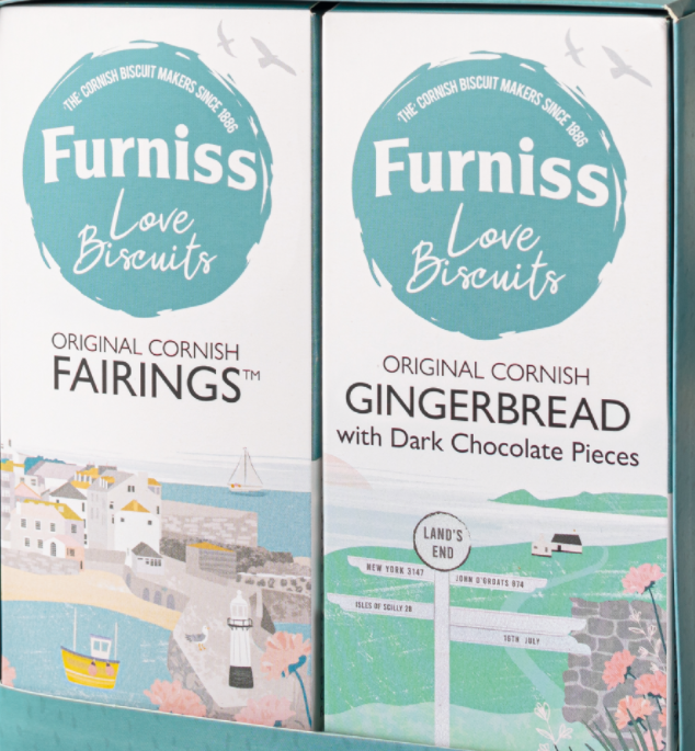 FURNISS Cornish Fairings & Gingerbread Choc Gift Pack 400g