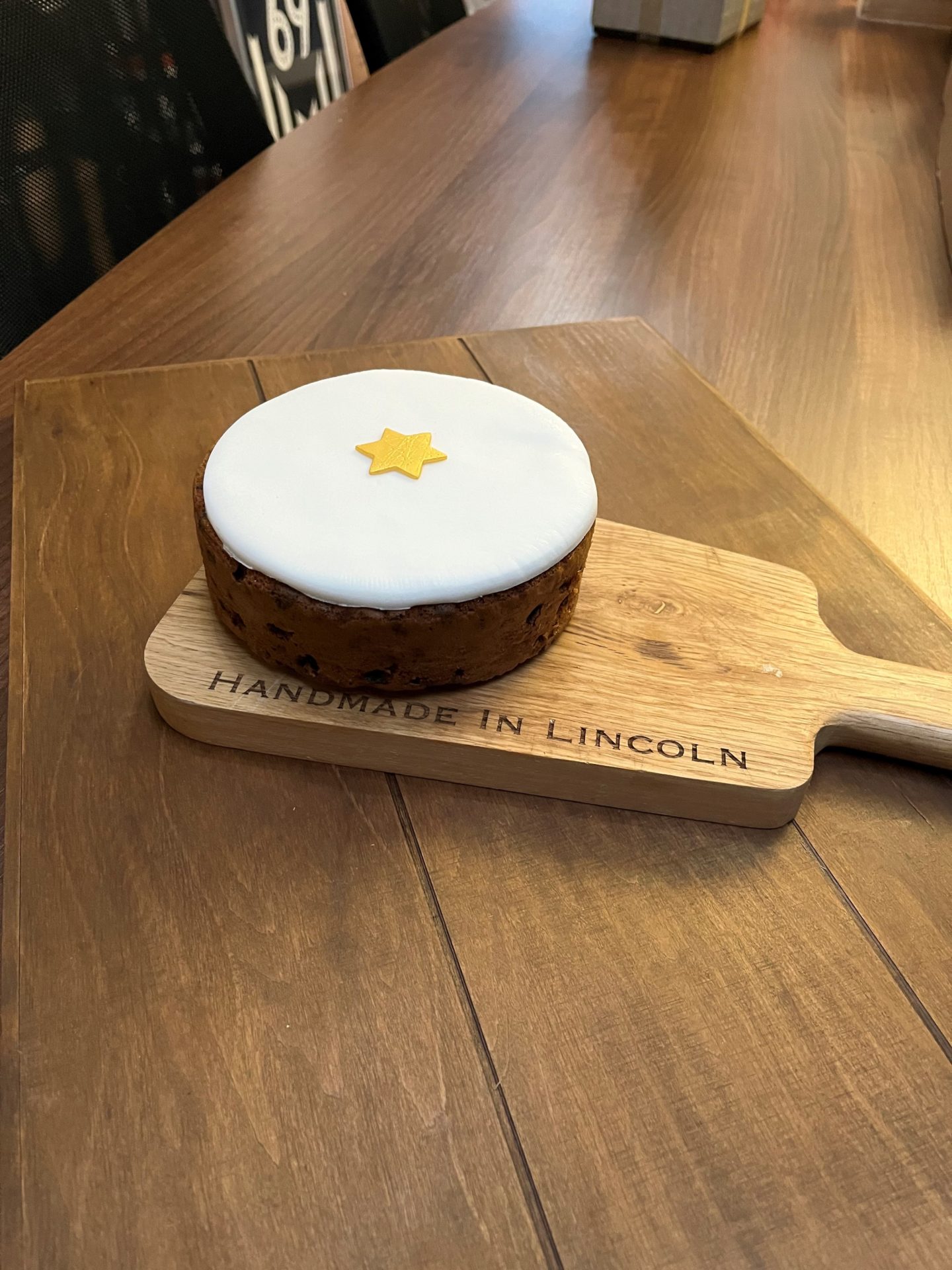 Iced Christmas Cake