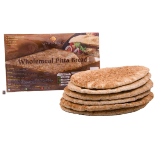 Leicester Bakery 6 wholemeal pitta breads