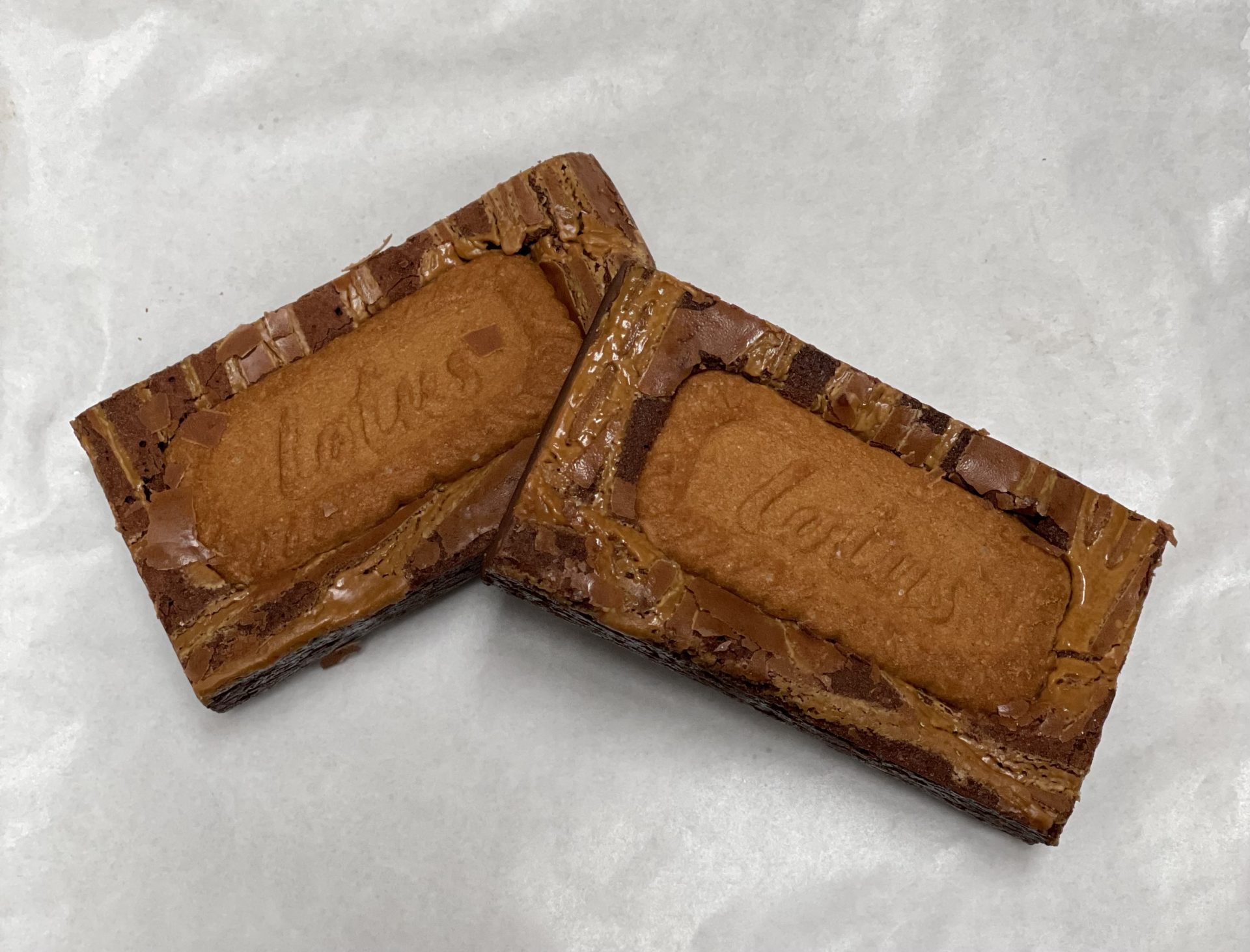 lotus biscoff brownie
