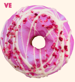 Berry Bomb- doughnut