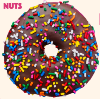 Hazelnut Homer- Doughnut