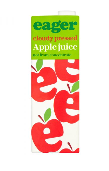 eager apple juice 1 litre