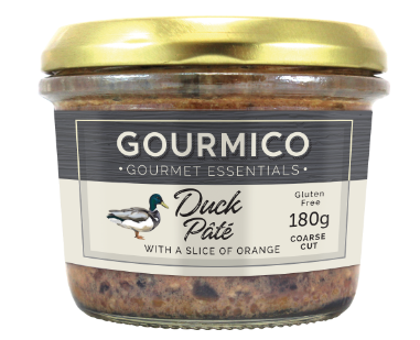 Gourmico duck pate with orange