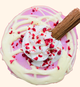 raspberry ripple doughnut